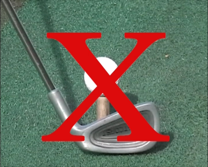 Stop using rubber golf tees when you use NeverLostGolf ™